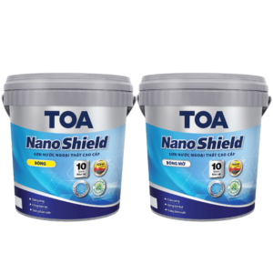 Sơn nước ngoại thất cao cấp TOA NanoShield